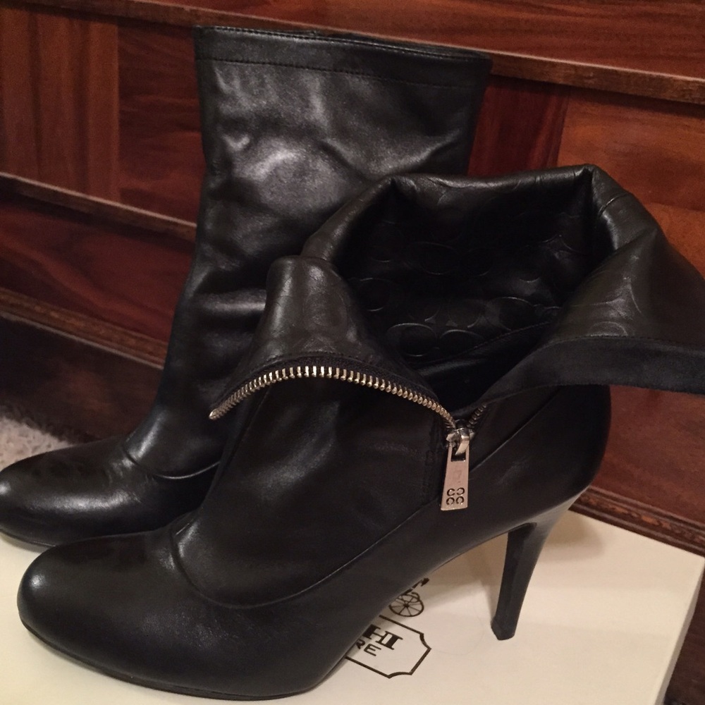 Coach Bethie Smooth Nappa Boots